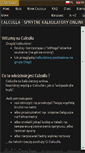 Mobile Screenshot of calculla.pl